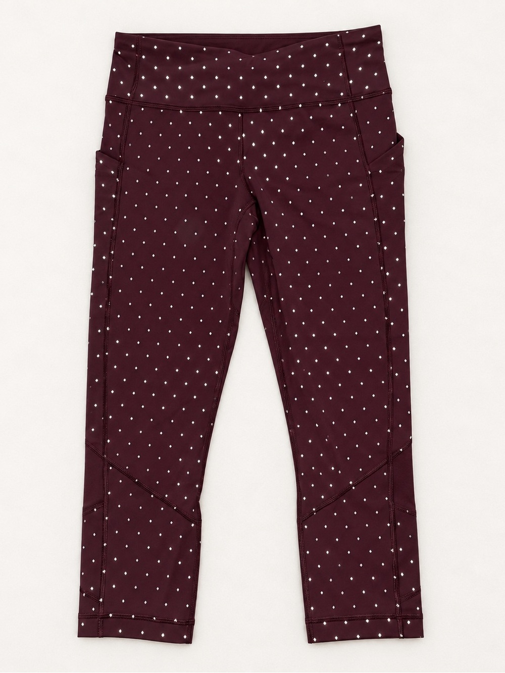 Lululemon Pace Rival Reflective Cropped leggings 6